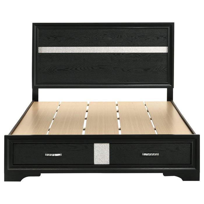Miranda Panel Platform Storage Bed - Home Furniture And More (Brentwood, MD)