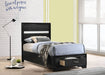 Miranda Panel Platform Storage Bed - Home Furniture And More (Brentwood, MD)