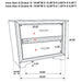 Miranda Nightstand - Home Furniture And More (Brentwood, MD)