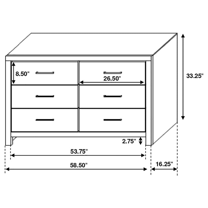 Brantford Bedroom Set - Home Furniture And More (Brentwood, MD)