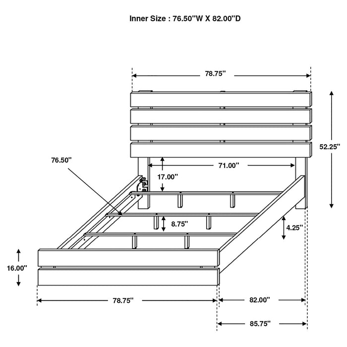 Brantford Panel Bed - Home Furniture And More (Brentwood, MD)