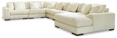 Lindyn Sectional with Chaise - Home Furniture And More (Brentwood, MD)