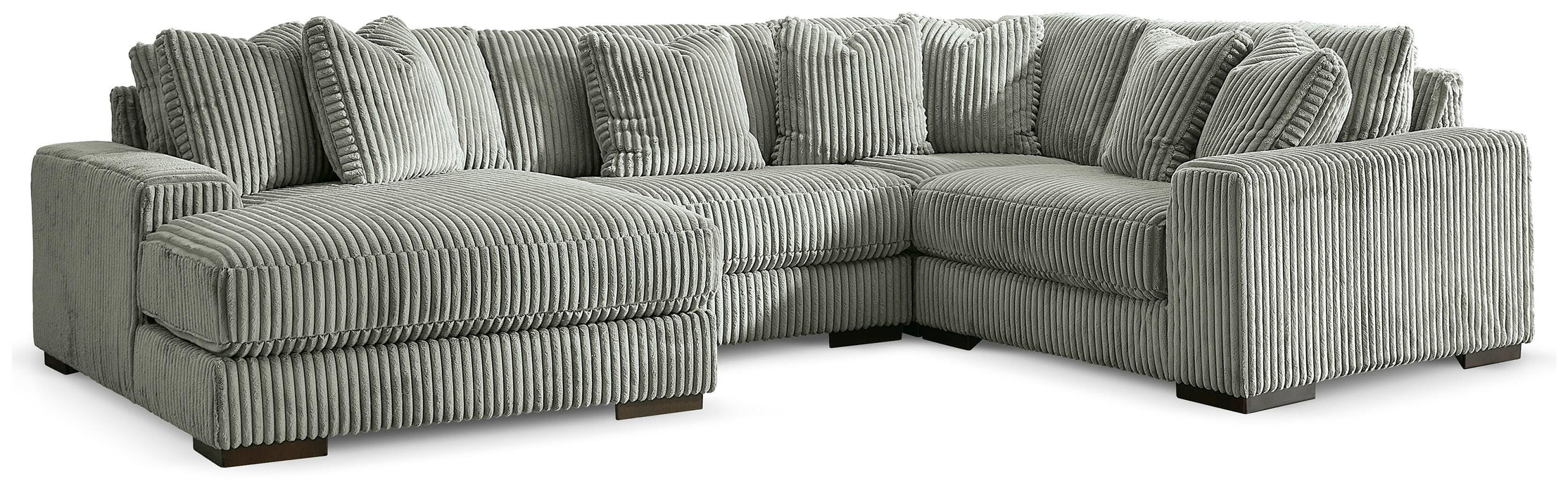 Lindyn Sectional with Chaise - Home Furniture And More (Brentwood, MD)