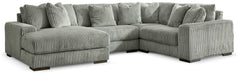 Lindyn Sectional with Chaise - Home Furniture And More (Brentwood, MD)