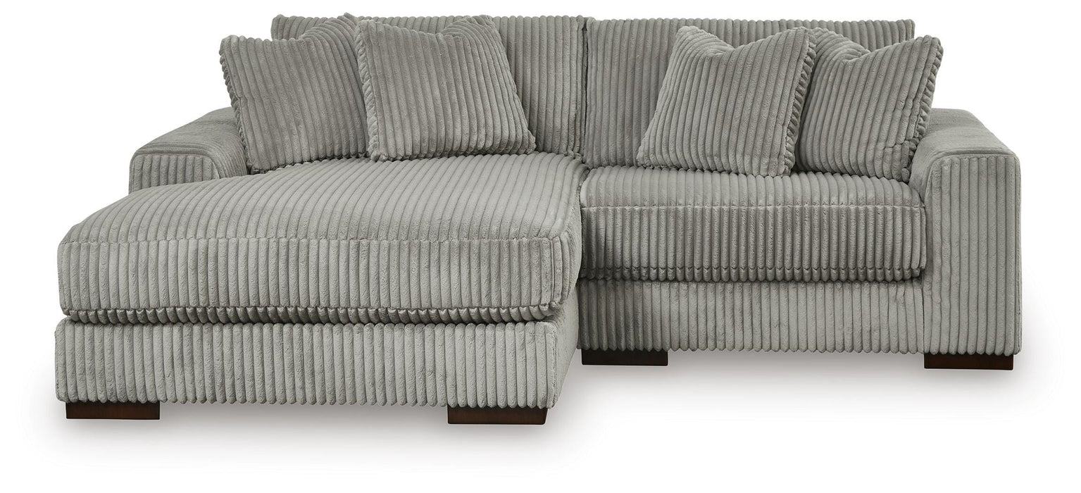 Lindyn Sectional with Chaise - Home Furniture And More (Brentwood, MD)