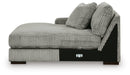 Lindyn Sectional with Double Chaise - Home Furniture And More (Brentwood, MD)