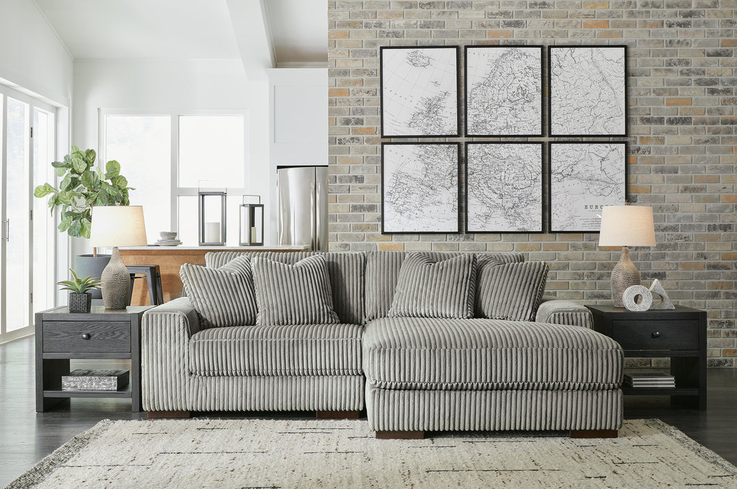 Lindyn Sectional with Chaise - Home Furniture And More (Brentwood, MD)