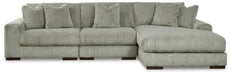 Lindyn Sectional with Chaise - Home Furniture And More (Brentwood, MD)
