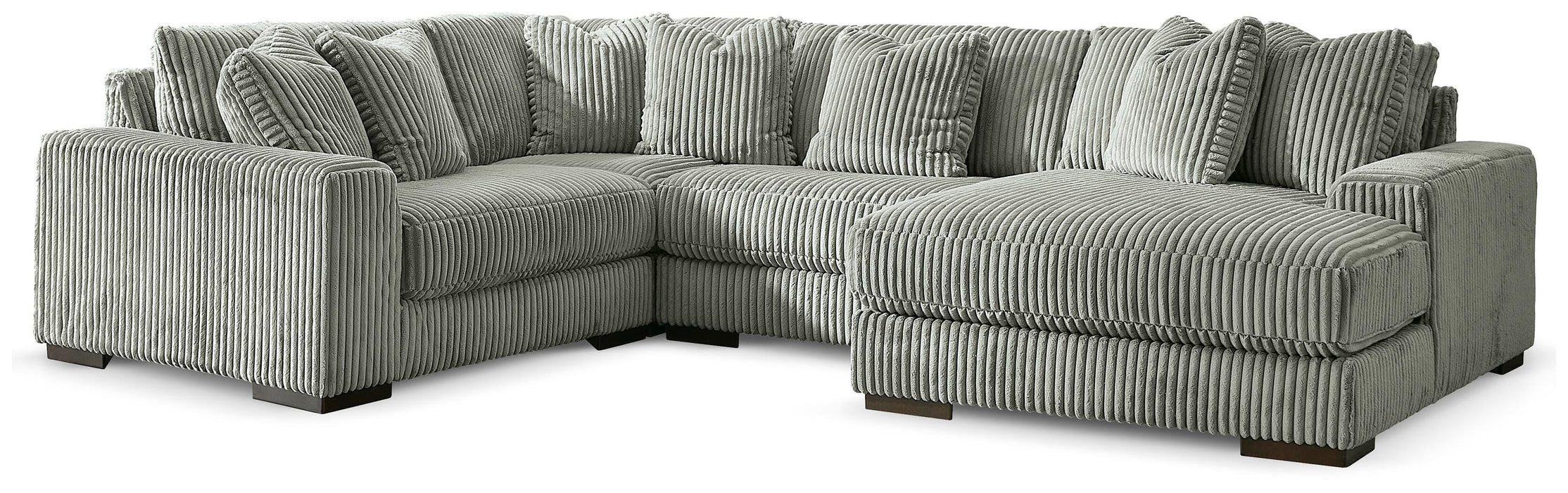 Lindyn Sectional with Chaise - Home Furniture And More (Brentwood, MD)