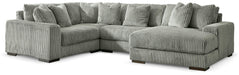 Lindyn Sectional with Chaise - Home Furniture And More (Brentwood, MD)