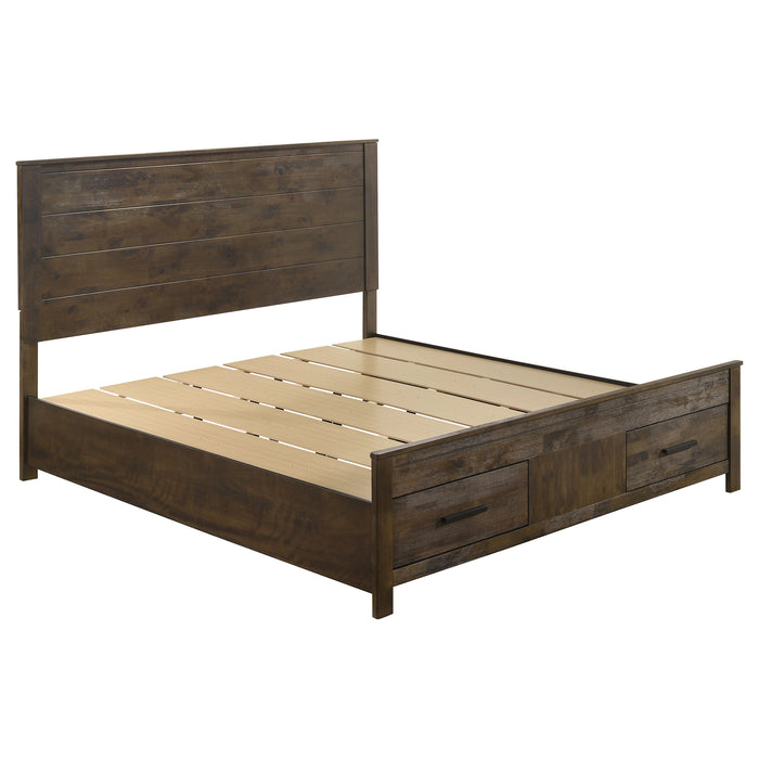 Woodmont Panel Platform Storage Bed - Home Furniture And More (Brentwood, MD)