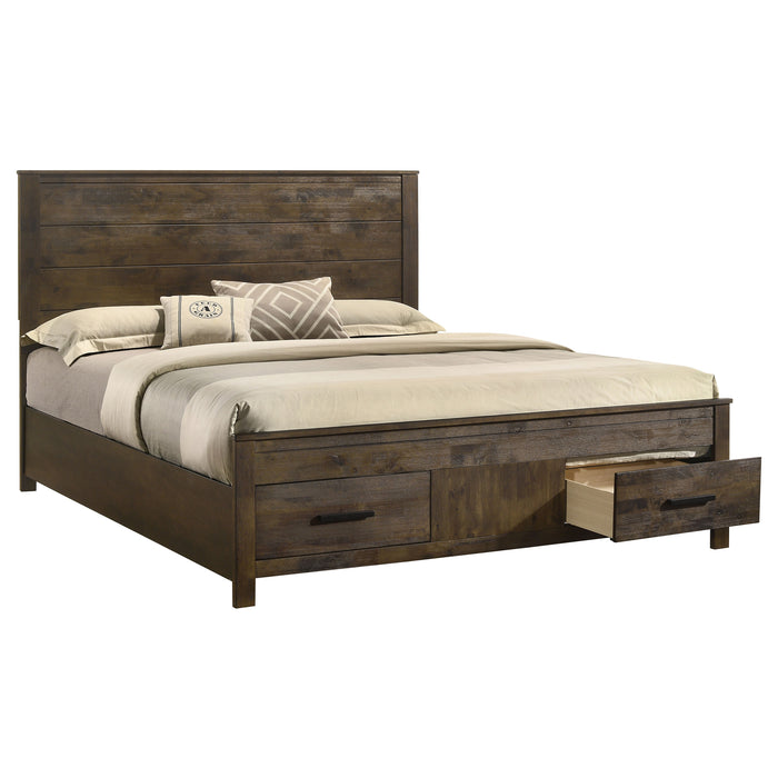 Woodmont Panel Platform Storage Bed - Home Furniture And More (Brentwood, MD)