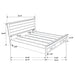 Woodmont Panel Platform Storage Bed - Home Furniture And More (Brentwood, MD)