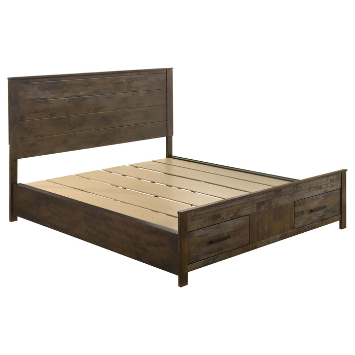 Woodmont Panel Platform Storage Bed - Home Furniture And More (Brentwood, MD)
