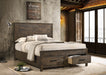 Woodmont Panel Platform Storage Bed - Home Furniture And More (Brentwood, MD)