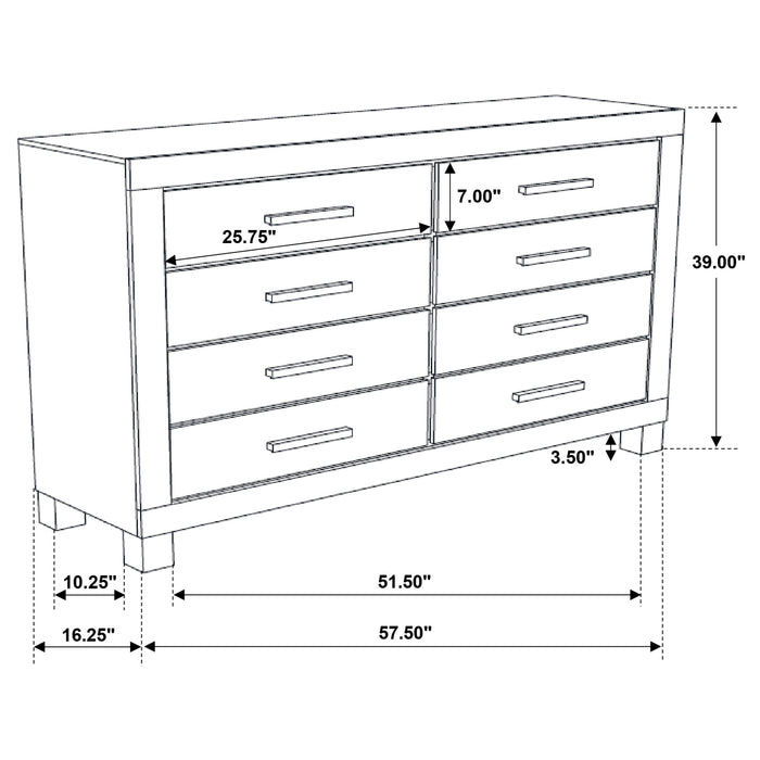 Woodmont Dresser - Home Furniture And More (Brentwood, MD)