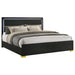 Marceline Panel Bed with LED Lighting - Home Furniture And More (Brentwood, MD)