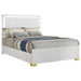 Marceline Panel Bed with LED Lighting - Home Furniture And More (Brentwood, MD)