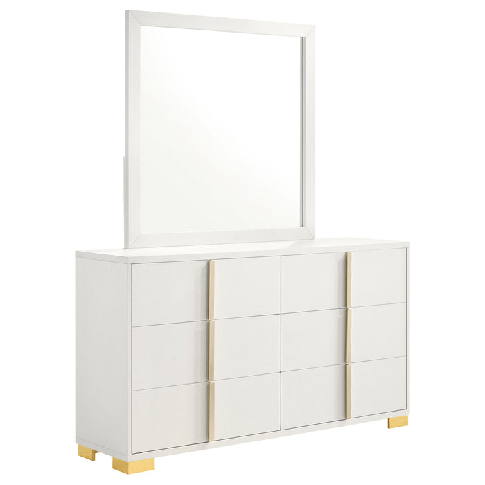 Marceline Dresser with Mirror - Home Furniture And More (Brentwood, MD)