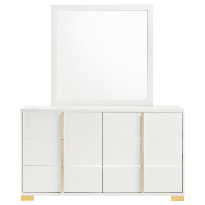 Marceline Dresser with Mirror - Home Furniture And More (Brentwood, MD)