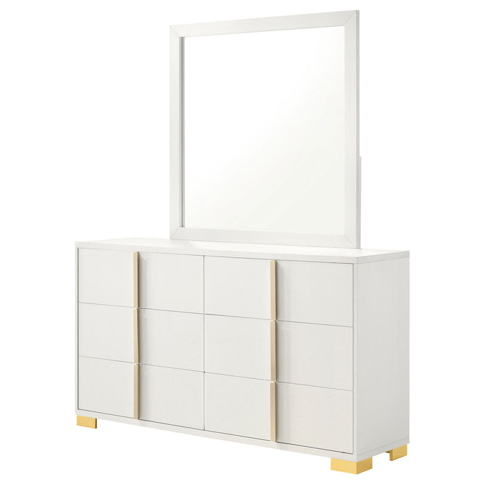 Marceline Dresser with Mirror - Home Furniture And More (Brentwood, MD)