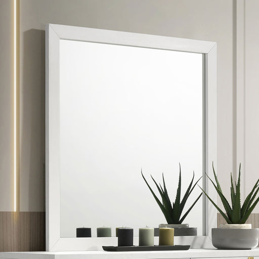 Marceline Dresser Mirror White - Home Furniture And More (Brentwood, MD)