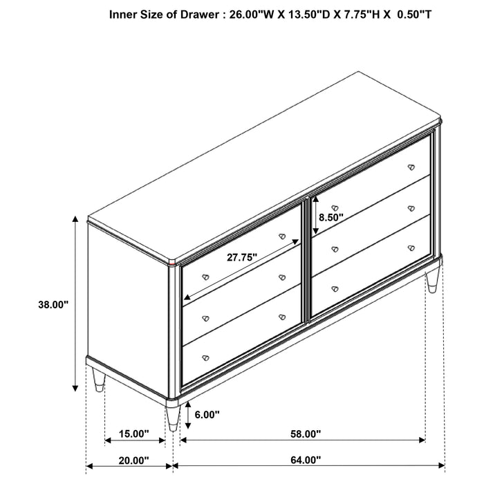 Emberlyn Dresser - Home Furniture And More (Brentwood, MD)