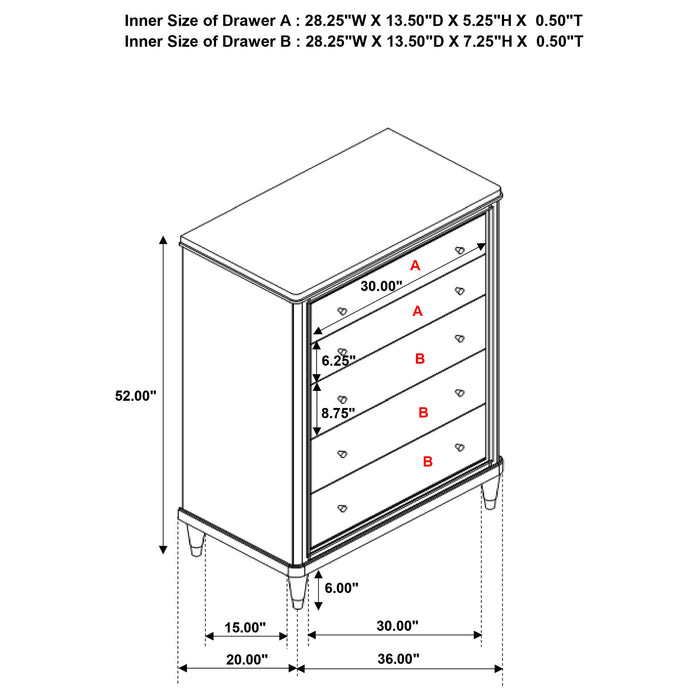 Emberlyn Chest of Drawers - Home Furniture And More (Brentwood, MD)