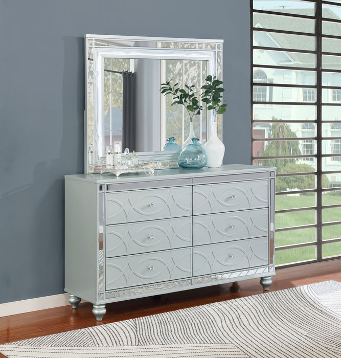 Gunnison Dresser with Mirror - Home Furniture And More (Brentwood, MD)
