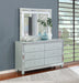 Gunnison Dresser with Mirror - Home Furniture And More (Brentwood, MD)