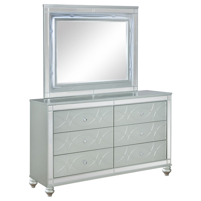 Gunnison Dresser with Mirror - Home Furniture And More (Brentwood, MD)