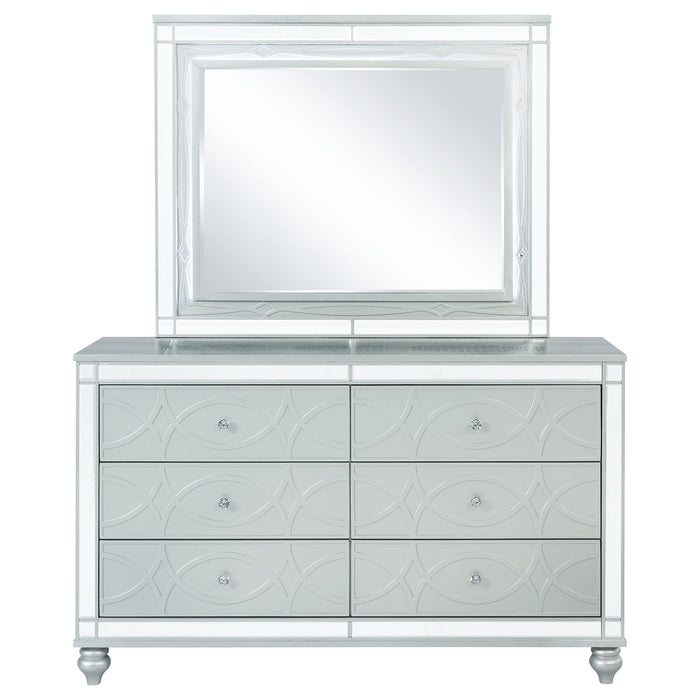 Gunnison Dresser with Mirror - Home Furniture And More (Brentwood, MD)