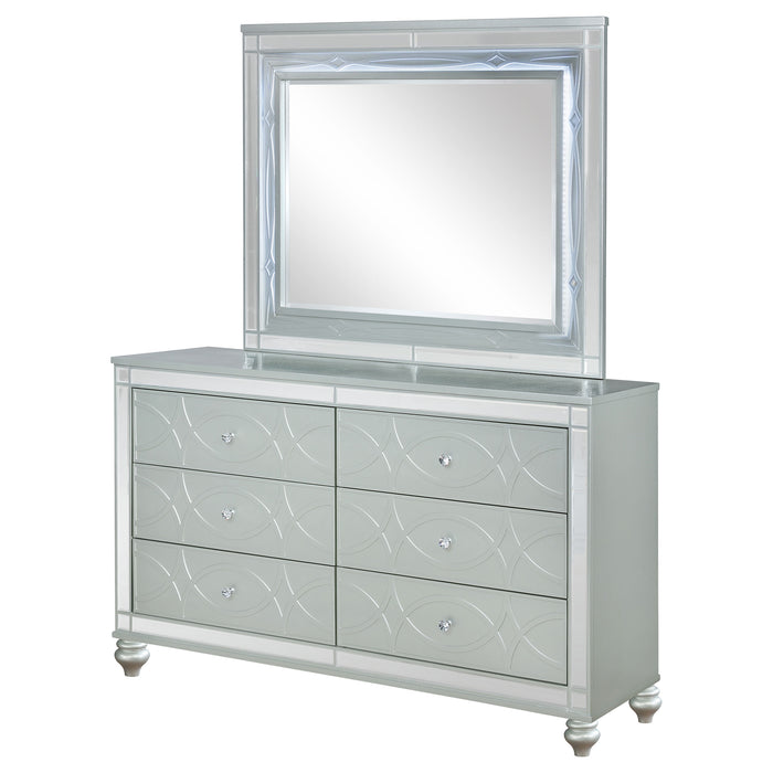 Gunnison Dresser with Mirror - Home Furniture And More (Brentwood, MD)