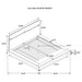 Winslow Panel Platform Bed - Home Furniture And More (Brentwood, MD)