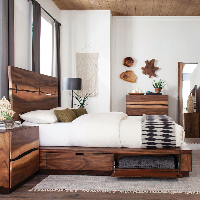 Winslow Panel Platform Storage Bed - Home Furniture And More (Brentwood, MD)