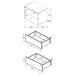 Winslow Nightstand - Home Furniture And More (Brentwood, MD)
