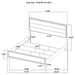 Wright Panel Bed - Home Furniture And More (Brentwood, MD)