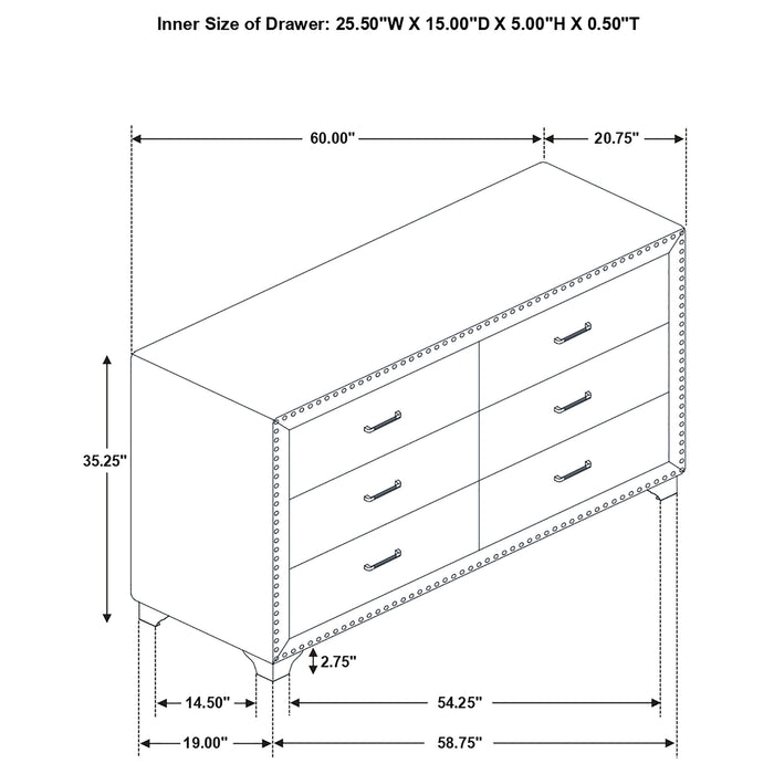 Melody Dresser - Home Furniture And More (Brentwood, MD)