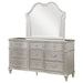 Evangeline Dresser with Mirror - Home Furniture And More (Brentwood, MD)
