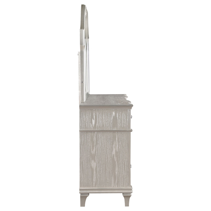 Evangeline Dresser with Mirror - Home Furniture And More (Brentwood, MD)