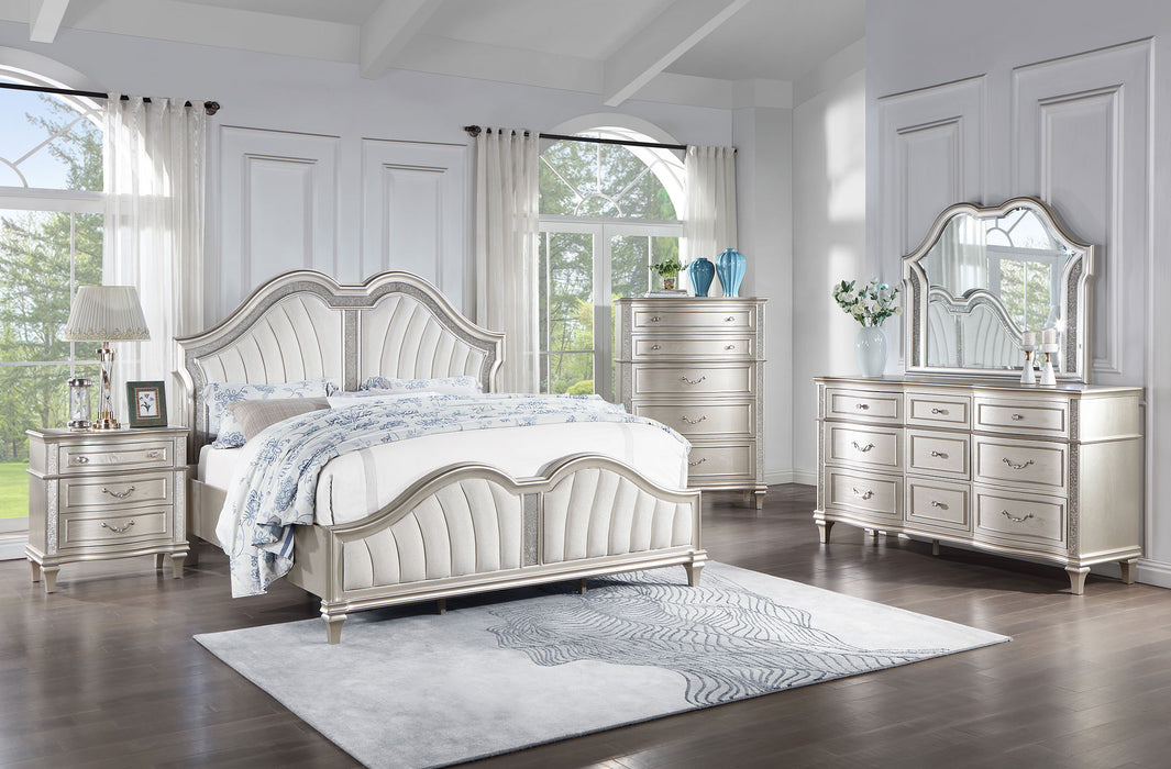 Evangeline Dresser with Mirror - Home Furniture And More (Brentwood, MD)