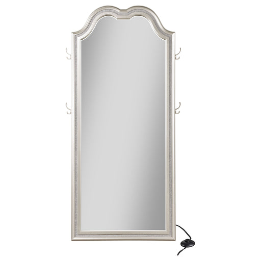 Evangeline Floor Mirror with LED Lighting - Home Furniture And More (Brentwood, MD)