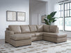Amuleto Sectional with Chaise - Home Furniture And More (Brentwood, MD)