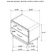 Amsbury Nightstand - Home Furniture And More (Brentwood, MD)