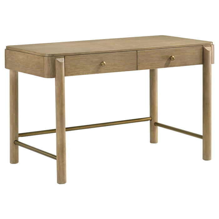 Arini Makeup Vanity Table with Wall Mirror - Home Furniture And More (Brentwood, MD)