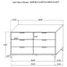 Kendall Bedroom Set - Home Furniture And More (Brentwood, MD)