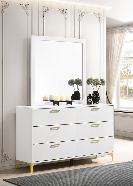 Kendall Dresser with Mirror - Home Furniture And More (Brentwood, MD)