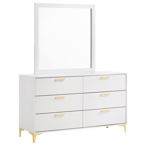 Kendall Dresser with Mirror - Home Furniture And More (Brentwood, MD)