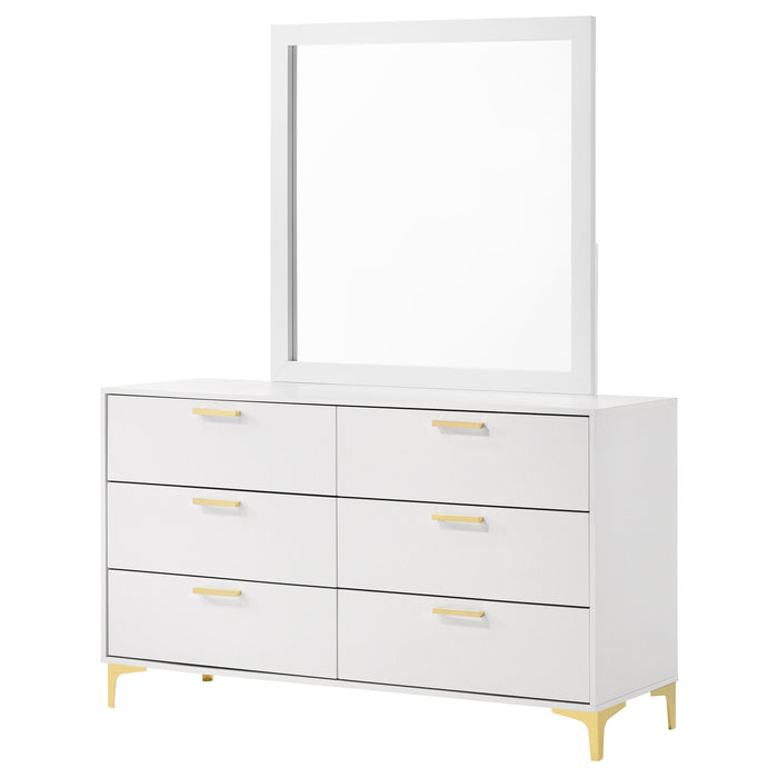 Kendall Dresser with Mirror - Home Furniture And More (Brentwood, MD)