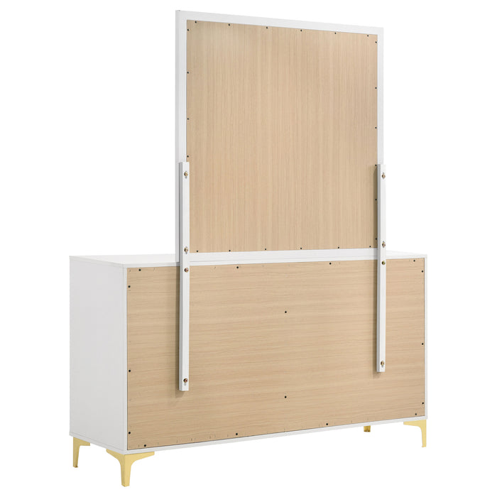 Kendall Dresser with Mirror - Home Furniture And More (Brentwood, MD)